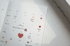 Plain Deco Sticker v53
