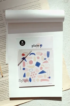 Plain Deco Sticker v18
