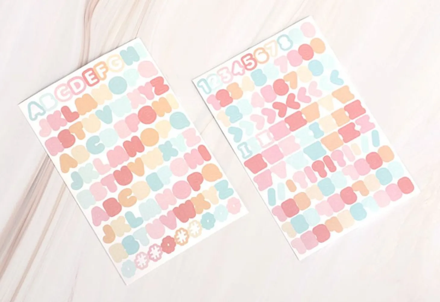 Planning Number Deco Sticker