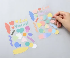 Point Up Removable Sticker