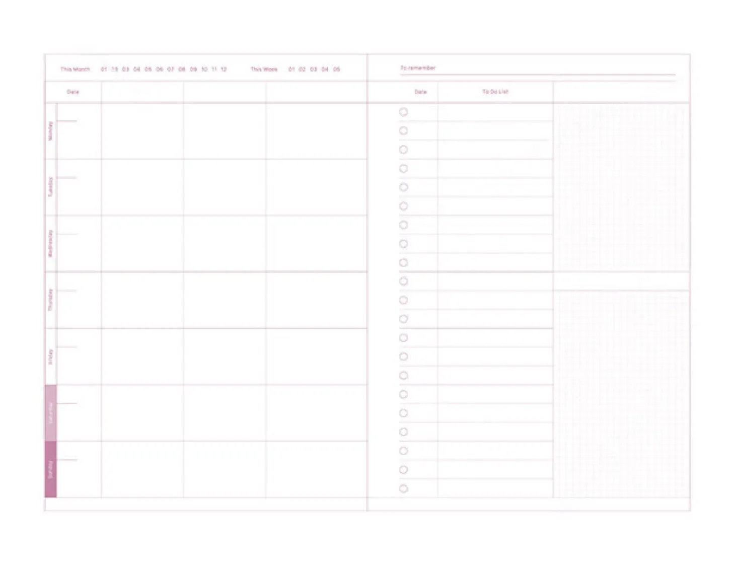 Prelude A5 Planner v3
