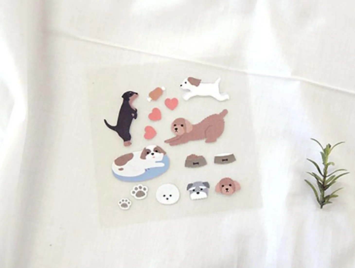 Puppy Deco Sticker Set