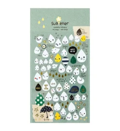 Raindrop Deco Sticker