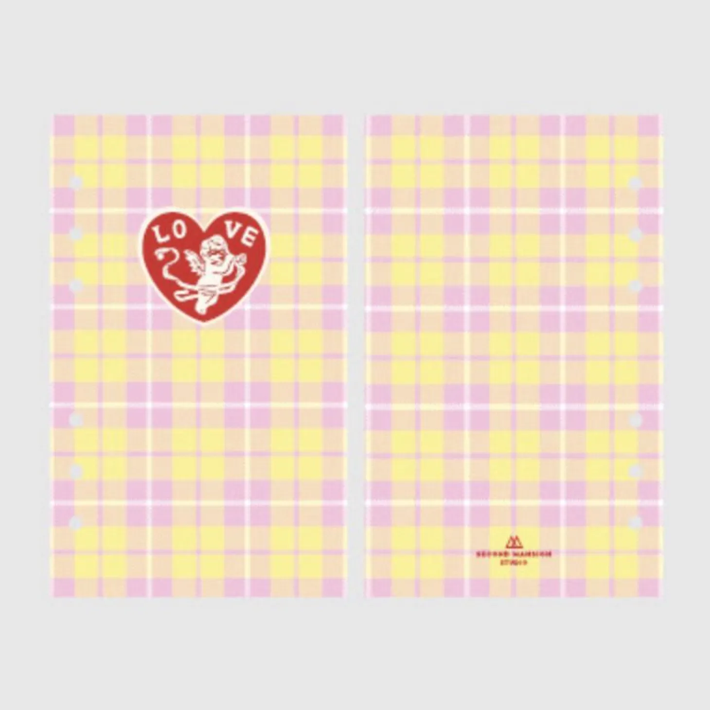 Retro 6 Ring A6 Cover Paper Refill