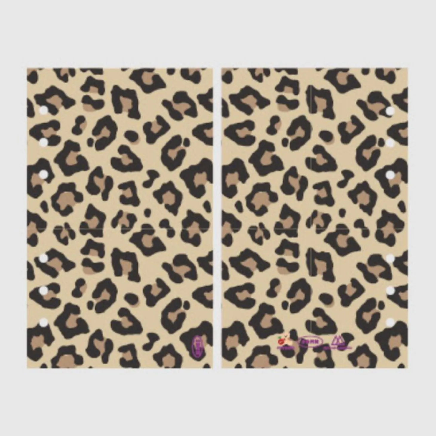Retro 6 Ring A6 Cover Paper Refill