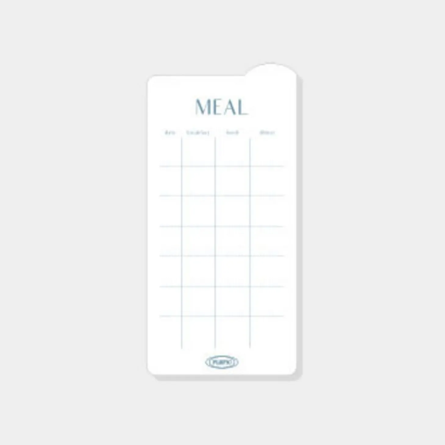 Rounded Edge Index Sticky Note