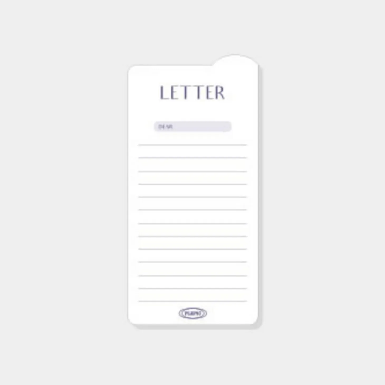 Rounded Edge Index Sticky Note