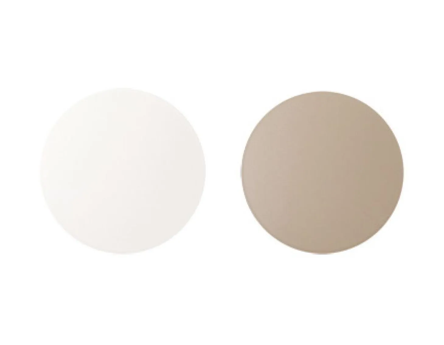 Round Two Tone Tea Coaster