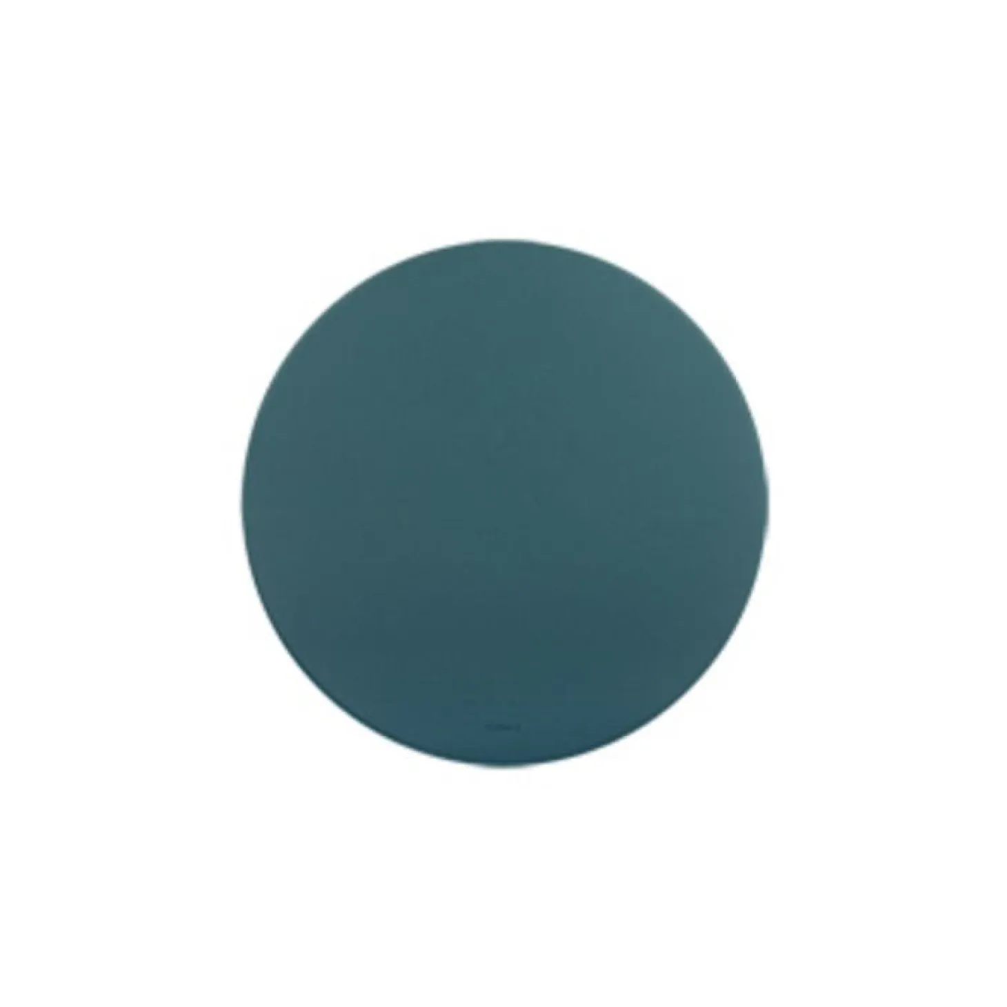 Round Vegan Leather Mouse Pad