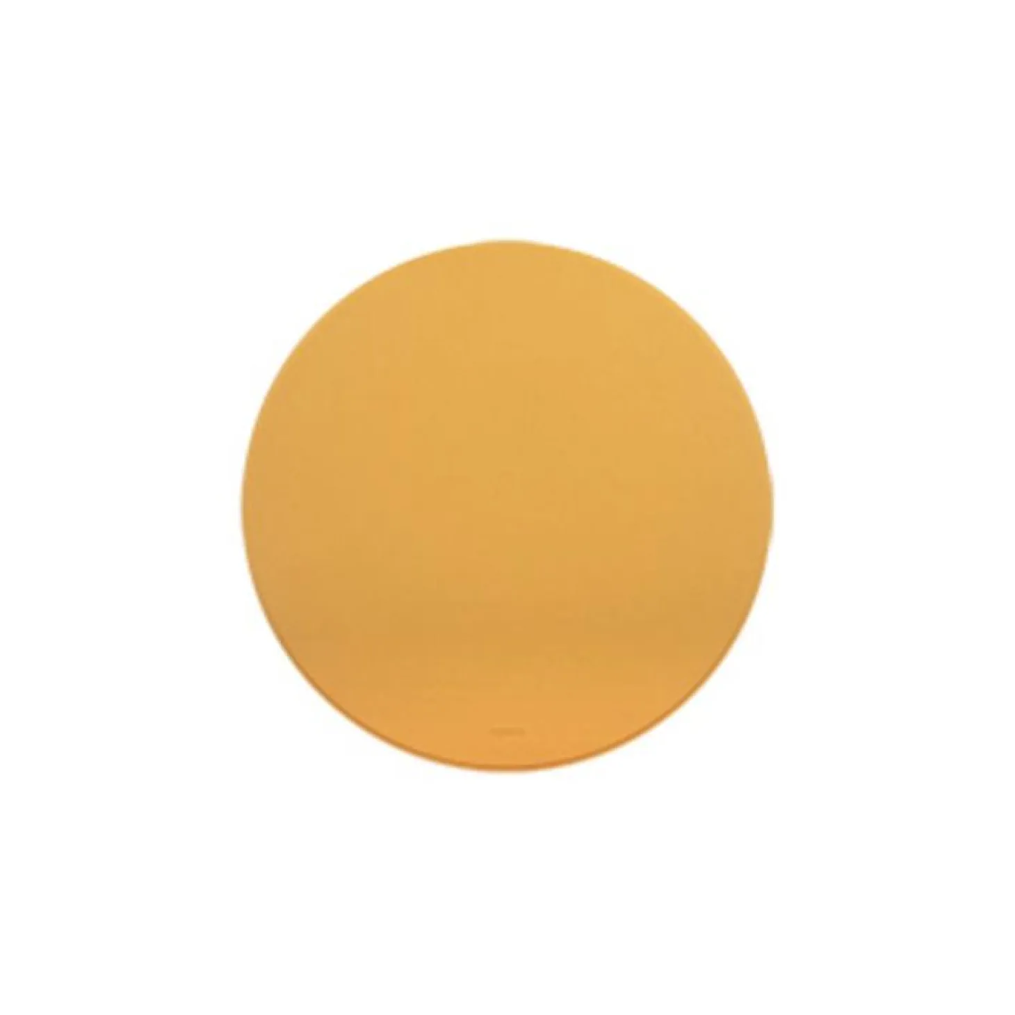 Round Vegan Leather Mouse Pad