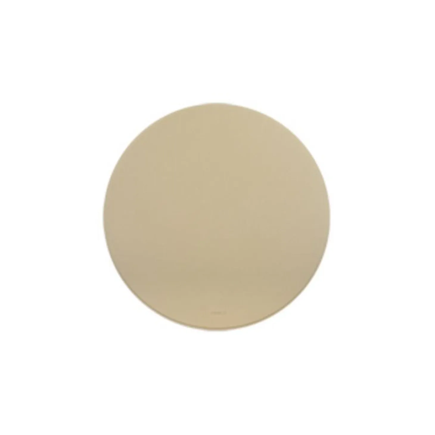 Round Vegan Leather Mouse Pad