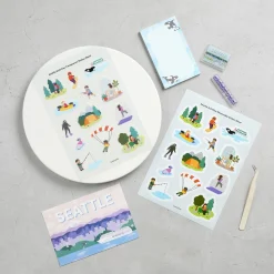 Seattle Activities Deco Sticker