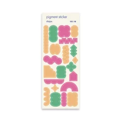 Shape Pigment See-through Sticker