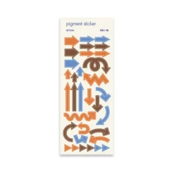 Shape Pigment See-through Sticker
