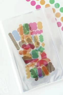 Shape Pigment See-through Sticker