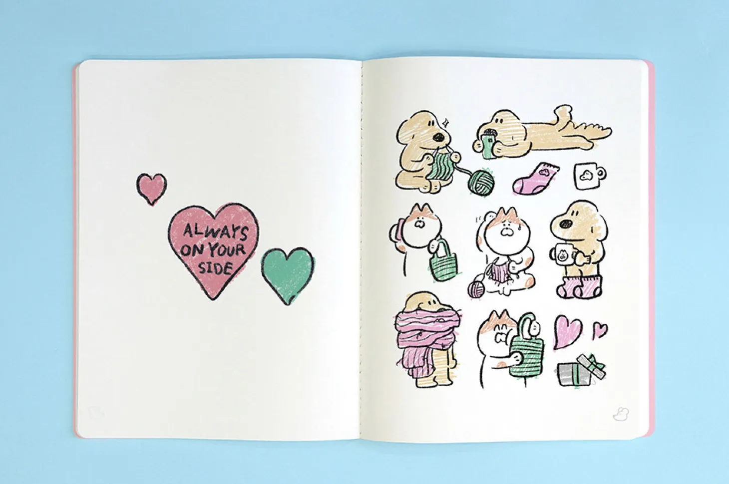 Simple Kind B5 Short Notebook