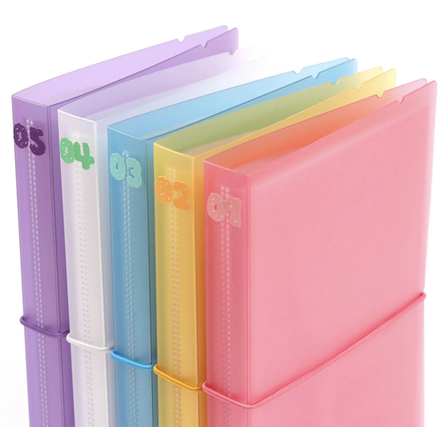Simple Sticker Pocket File Holder