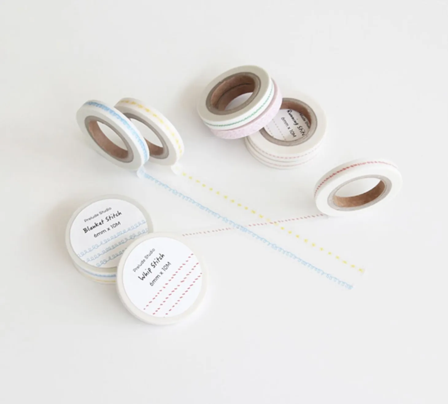 Slim Stitched Pattern Masking Tape
