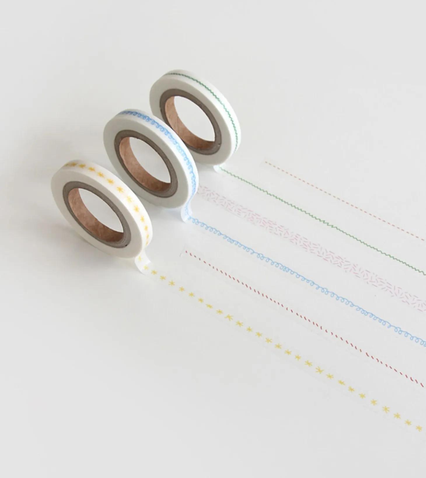 Slim Stitched Pattern Masking Tape