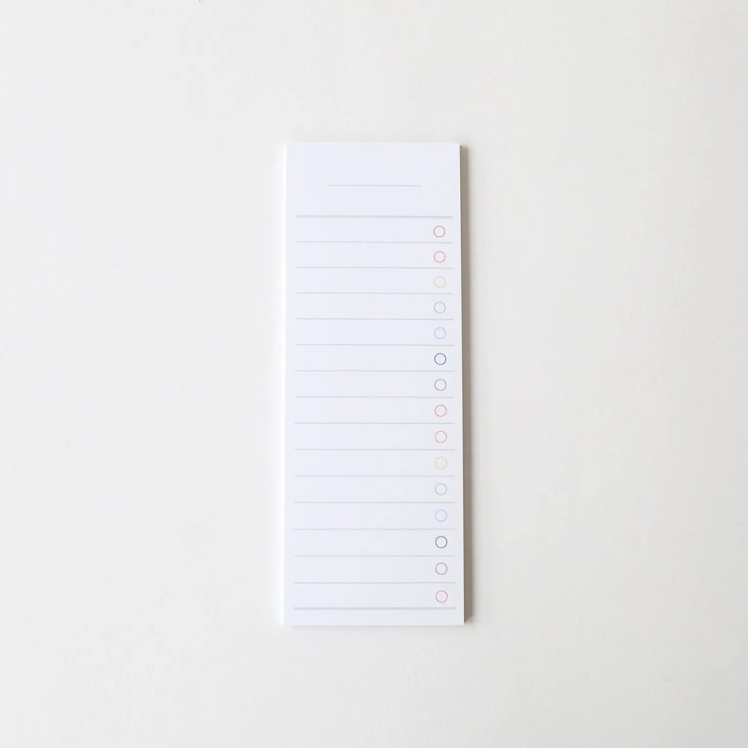 Slim To Do List Sticky Note v1