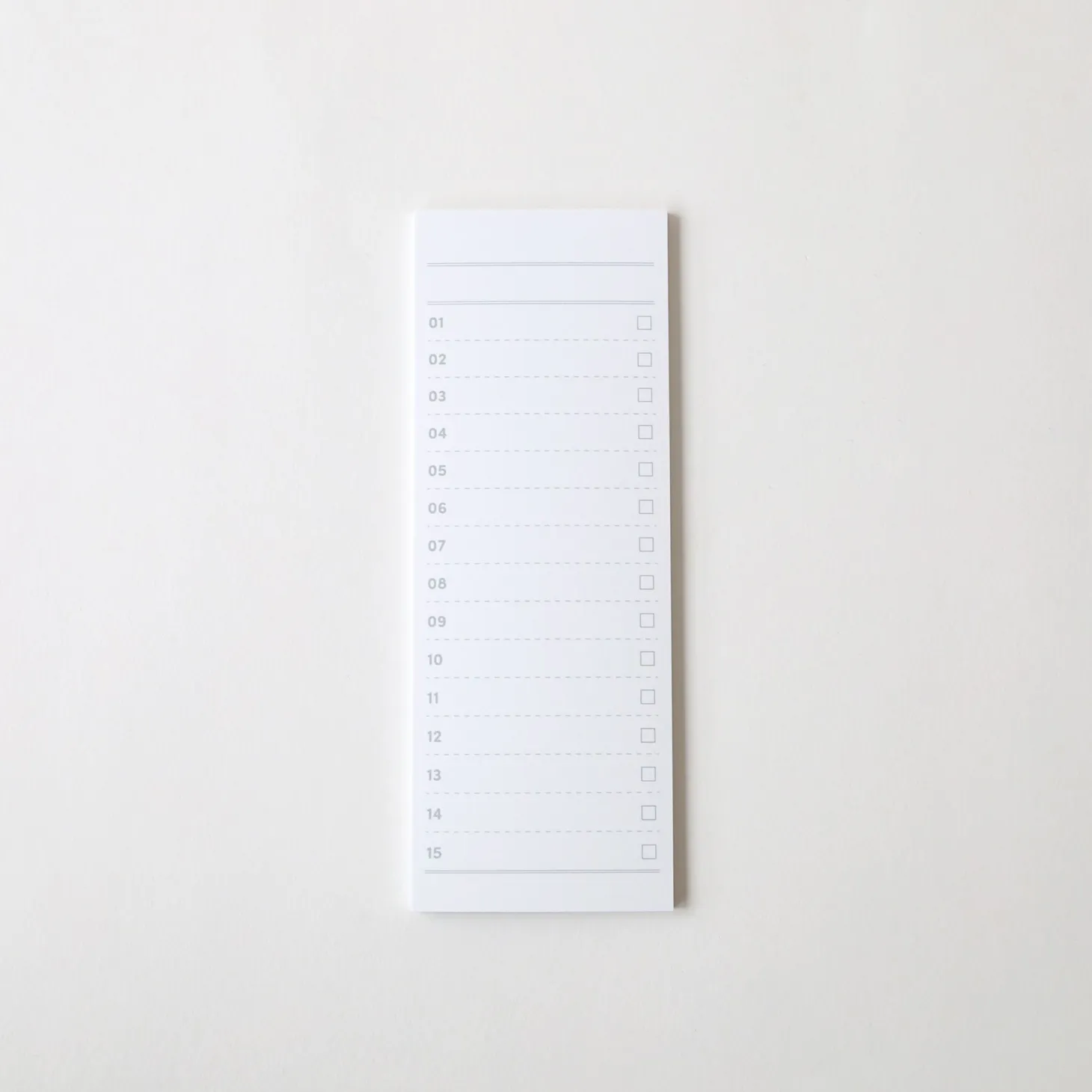 Slim To Do List Sticky Note v1