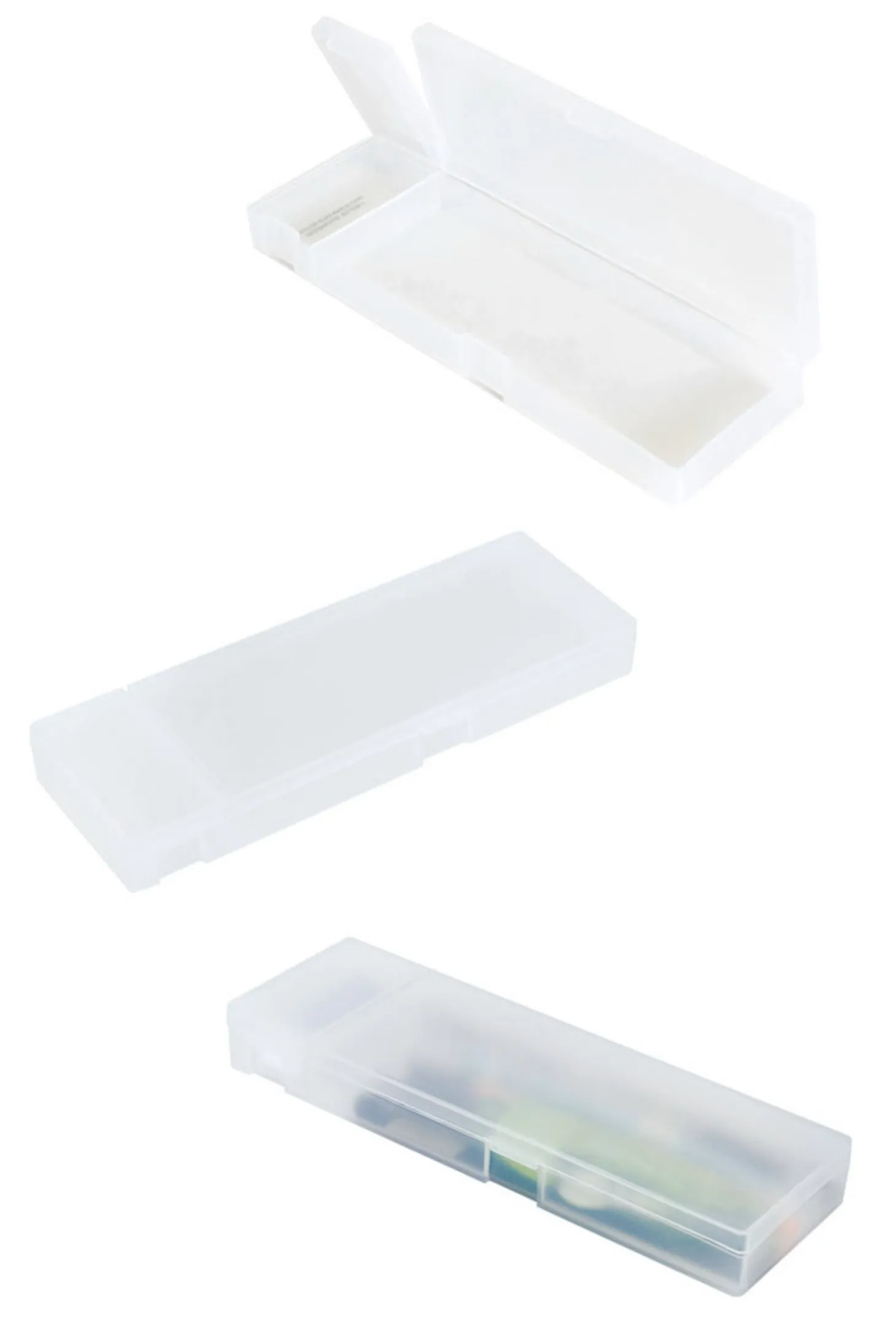 Slim Translucent Pen Case