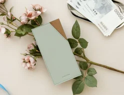 Slim Vegan Leather Bill Pocket