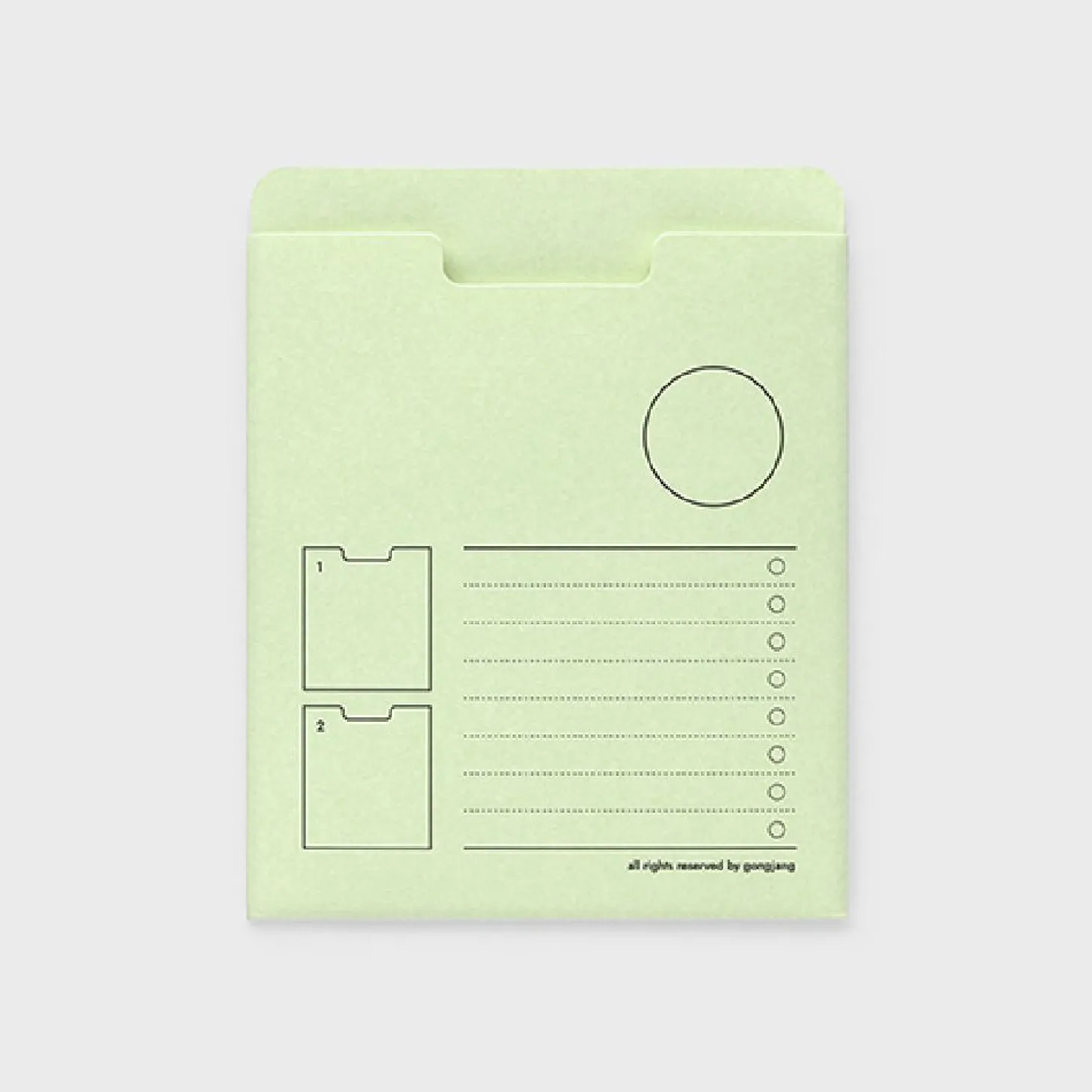 Small Colorful Archiving Pocket Holder