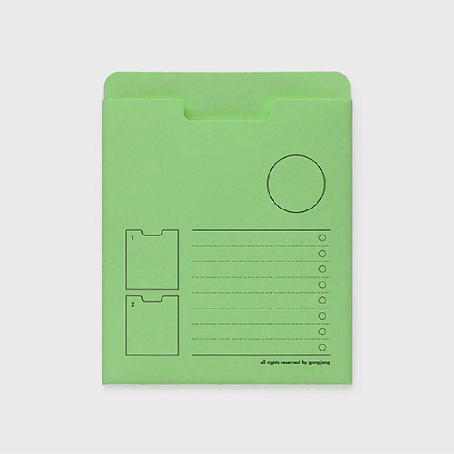 Small Colorful Archiving Pocket Holder