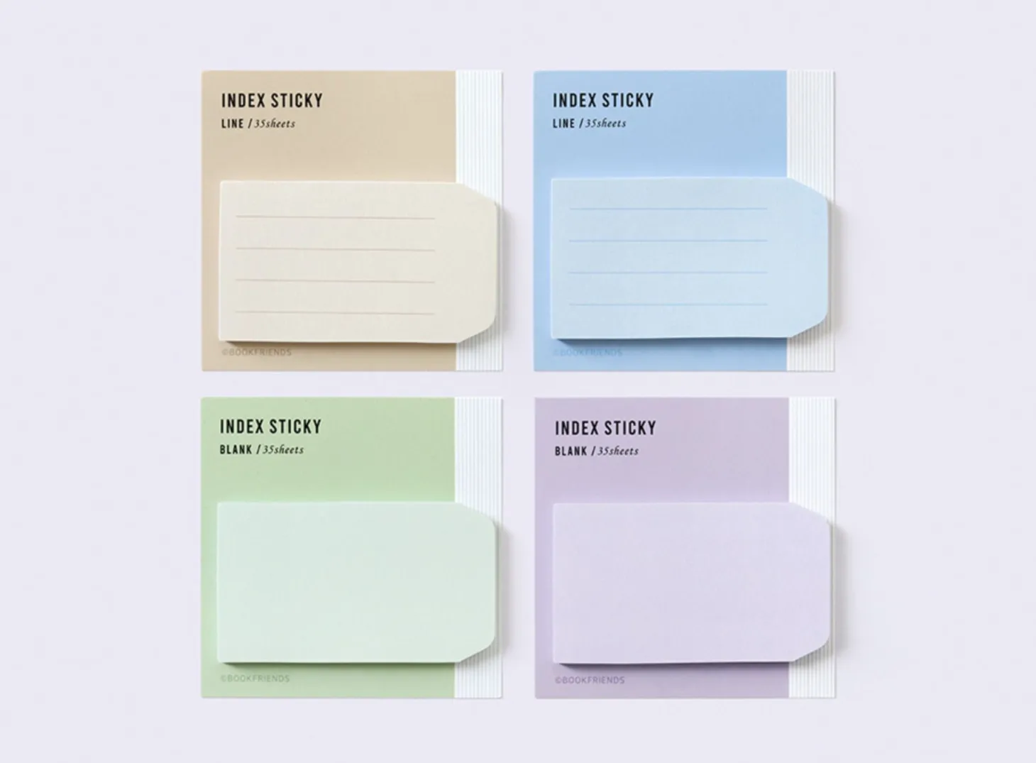 Small Pastel Index Sticky Note