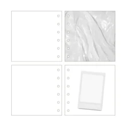 Square 6 Ring A7 Note Refill
