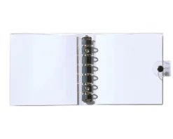 Square 6 Ring A7 PVC Binder