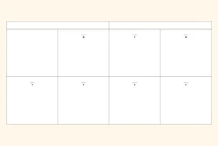 Square Semi Year Journal Planner