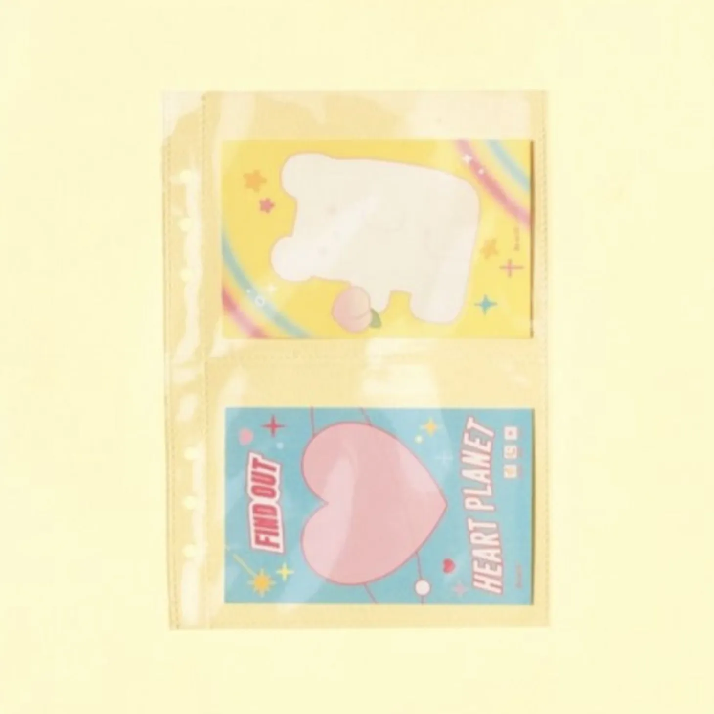 Sticker 6 Ring A5 Double Pocket Refill