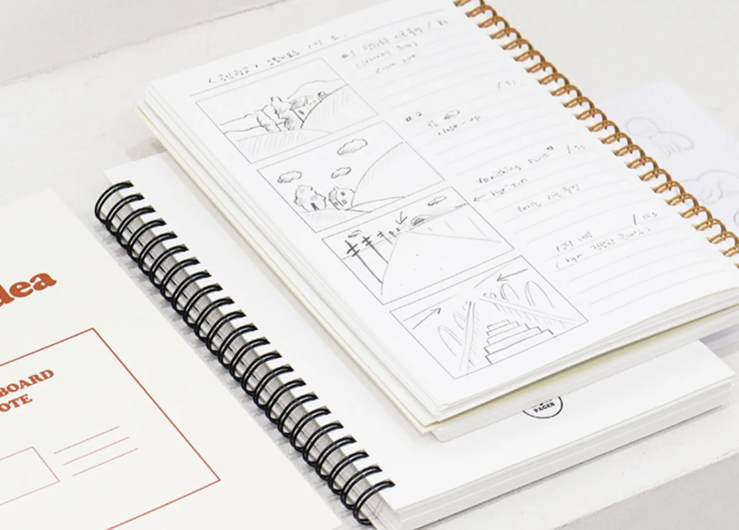 Storyboard Idea Spiral Notebook