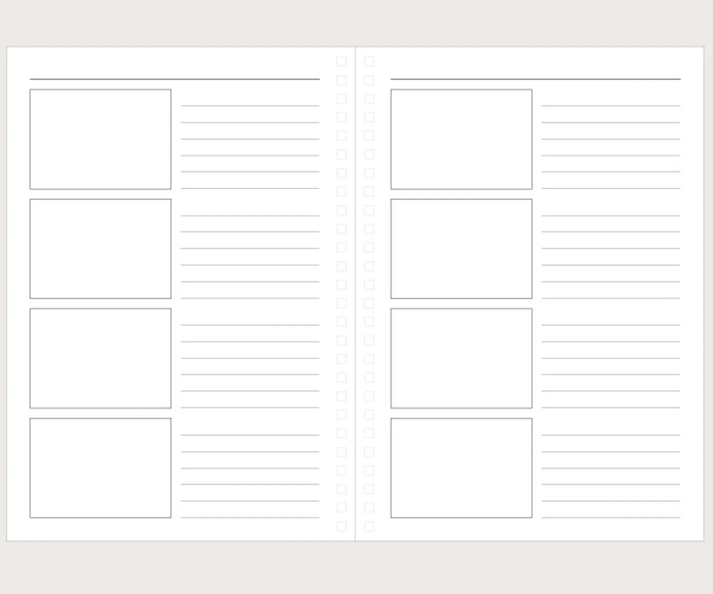 Storyboard Idea Spiral Notebook
