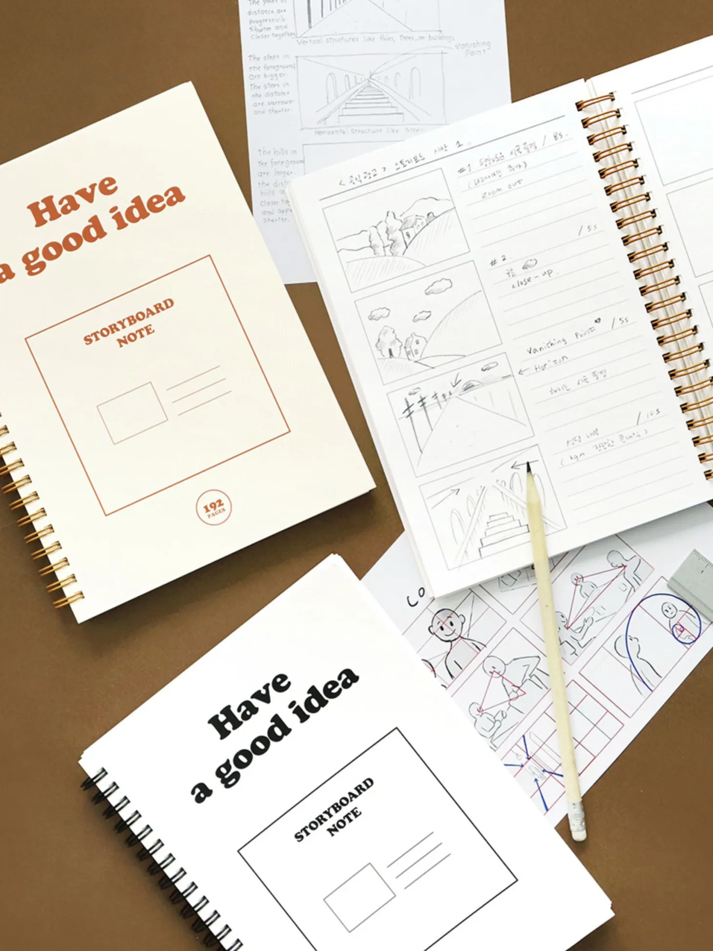 Storyboard Idea Spiral Notebook