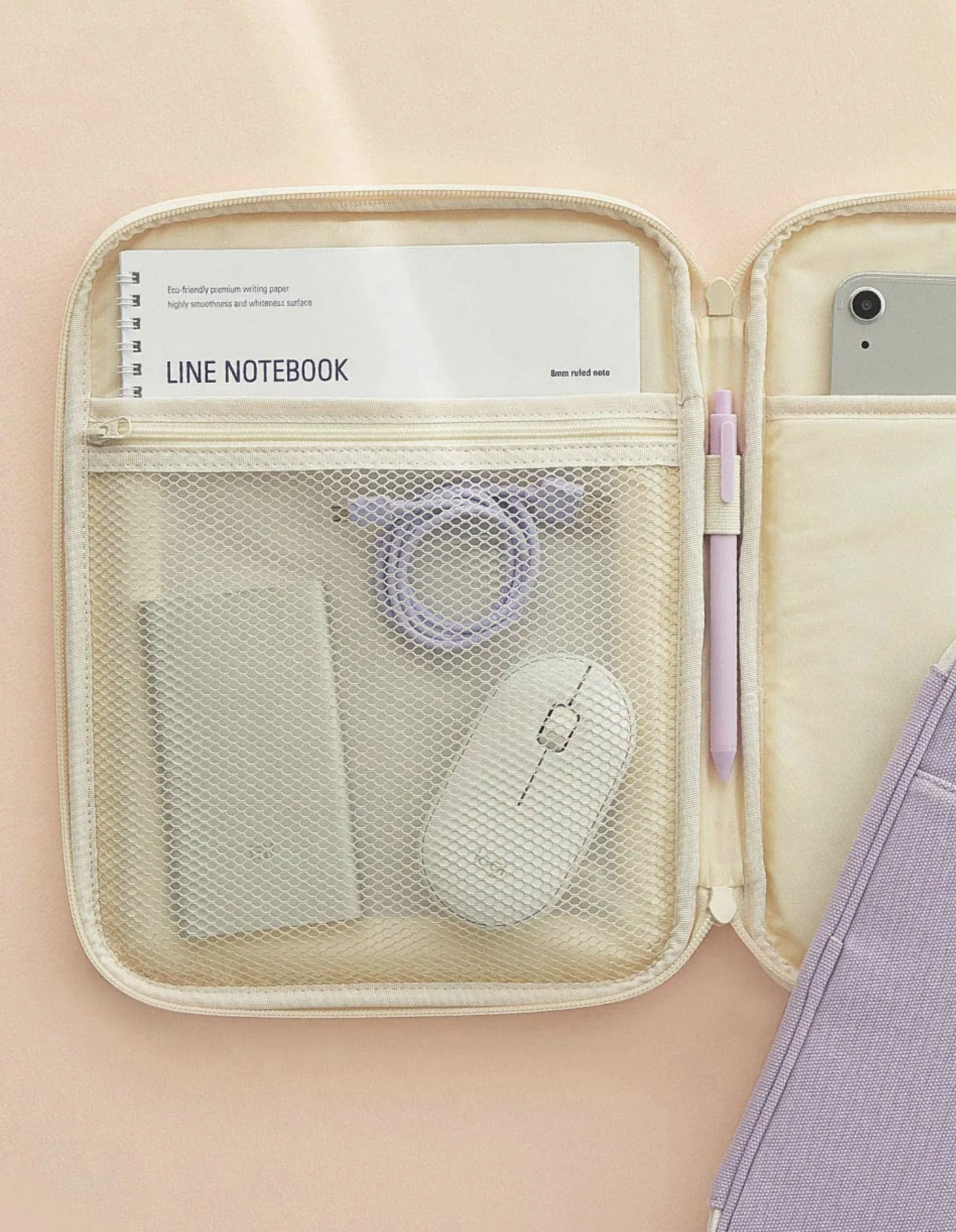 Table Talk 11 in. Pocket Laptop Pouch