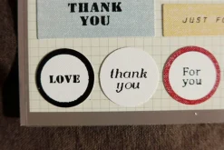 Thank You Deco Sticker