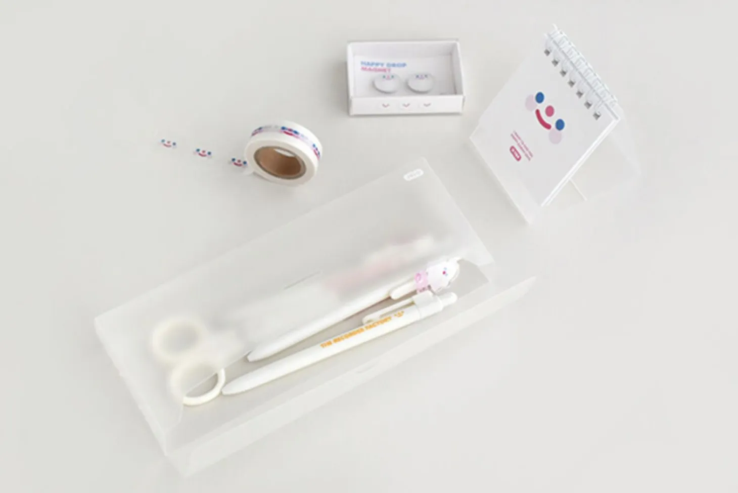 Transparent Half Long Storage Box