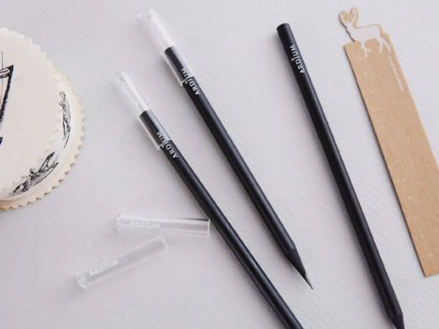 Transparent Pencil Cap Set