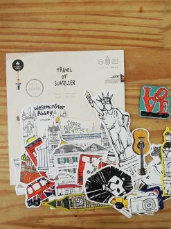 Travel Sticker Set