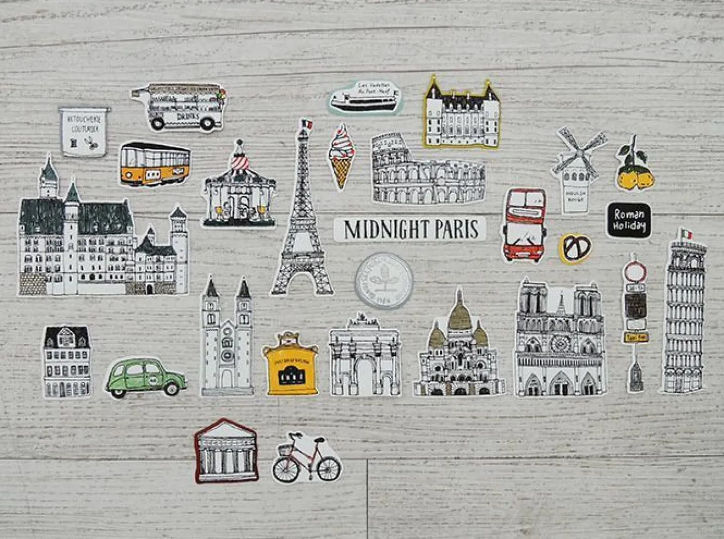 Travel Sticker Set