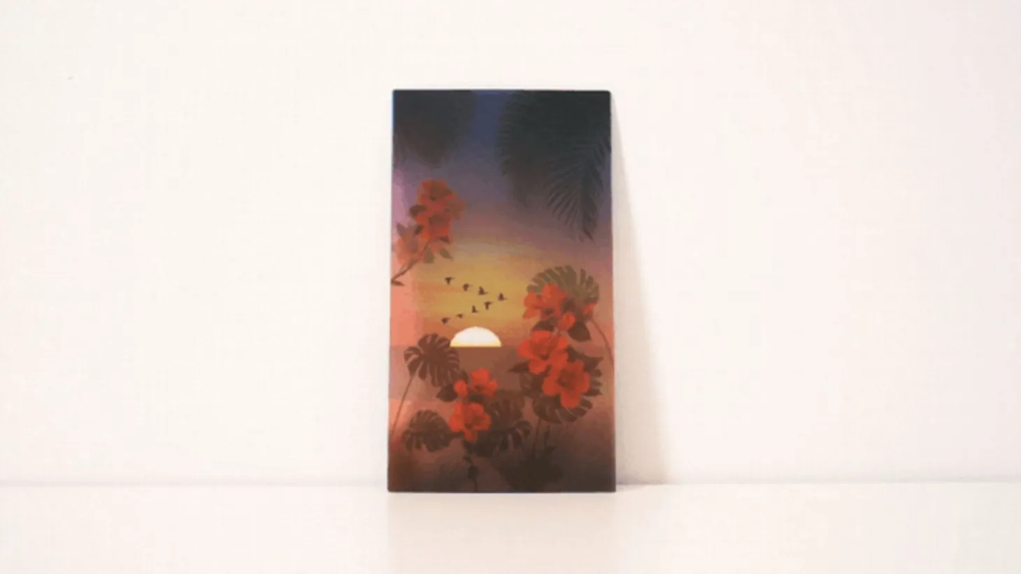 Tropical Sunset Layered Sticker Set
