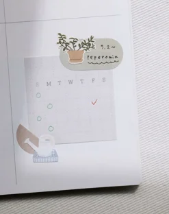 Vintage House Deco Sticker