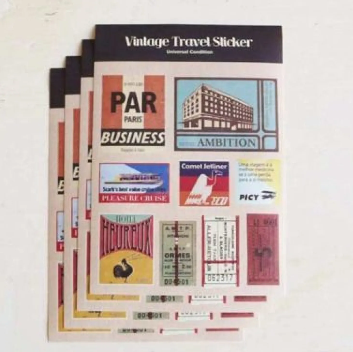 Vintage Travel Sticker