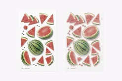 Watermelon Pressed Fruit Sticker