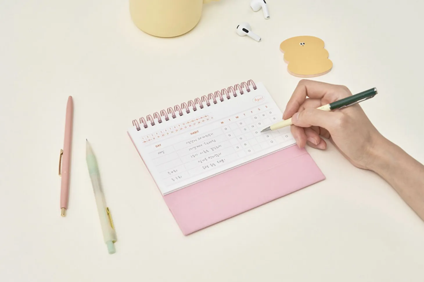 Weekly Standing Habit Tracker