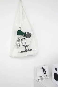 Whale Vegan Leather Key Ring